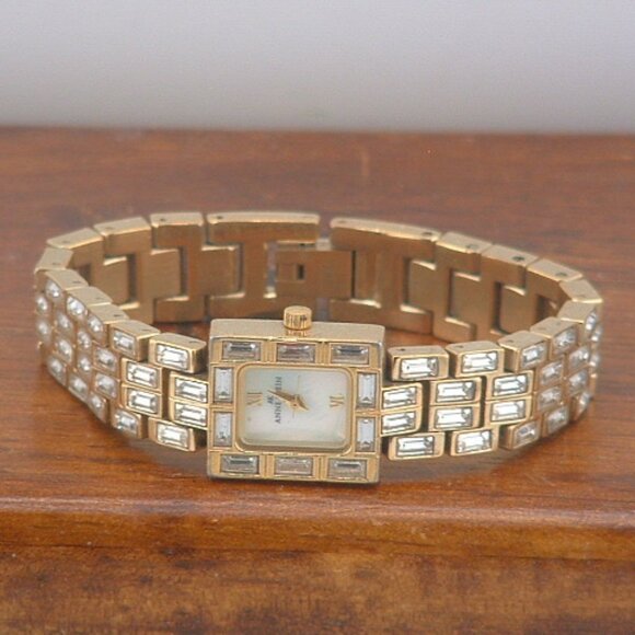 Pre-Owned Women’s Anne Klein Rhinestone 10/3474 Dress Analog Watch - Picture 1 of 6